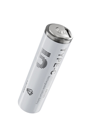 Lenyes Aa105 Type-c Şarj Portlu Şarj Edilebilir Aa Lityum-ion Pil 2800mwh 1.5v 2 Adet