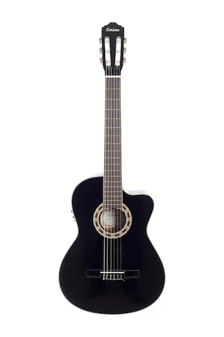 Carissa Cg-160ce Bk Siyah Renk Elektro Klasik Gitar