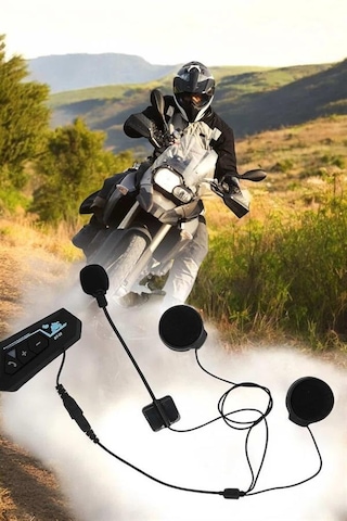 Kask Kulaklığı Motosiklet Intercom Interkom Dinleme Konuşma Özell