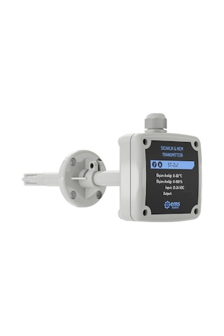 Ems St-241 ,24vdc 4..20ma Kanal Tip Isı-nem Sensör