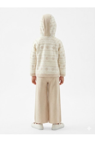 Xo Kids Kız Çocuk 3lu Alt Üst Takım 6-14 Yaş 801 Bej