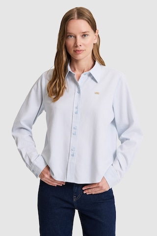U.s. Polo Assn. Kadın Açık Mavi Gömlek Desenli 50324617-vr003 Acık Mavı