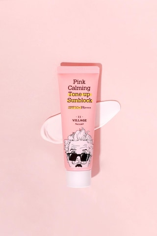 Village 11 Factory Pink Calming Tone Up Sun Block Koruyucu Güneş Kremi SPF50+ 50 ML
