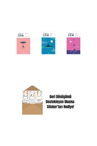 Yenilmez + Yukarı Kale Sl11 + İnsanın Bir Dakikası Sl5 + Okuma Sticker'ları