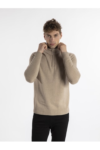 Trussardi Erkek Kazak TRRD003625 Açık Kahverengi