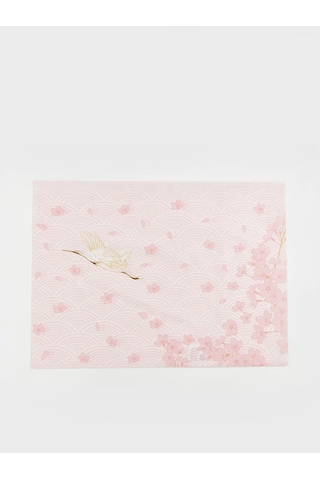 Karışık Çiçekli Pamuklu Yastık Kılıfı 2'li 50x70 Cm Çok Renkli