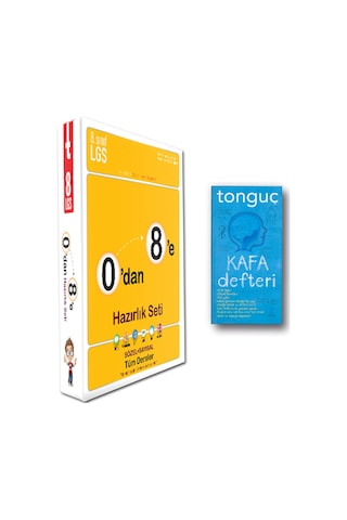 Tonguç 8. Sınıf 0 Dan 8 E Hazırlık Seti Konu Anlatımlı 2 Kitap