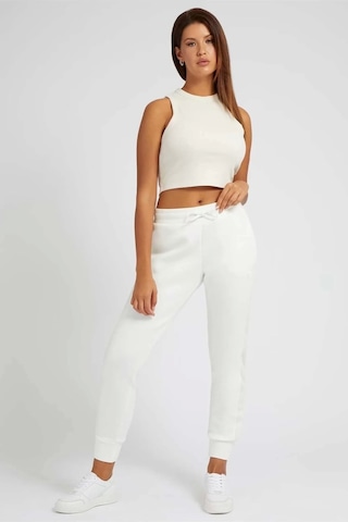 Guess Kadın Alli E Jogger Spor Pantolon Beyaz