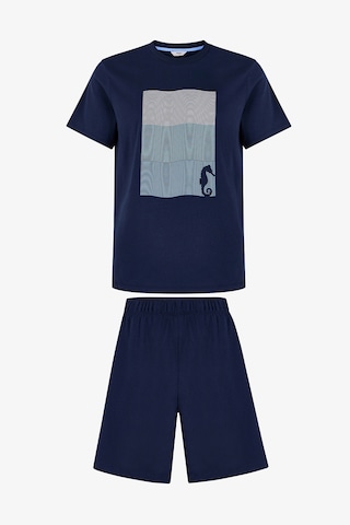 Penti Erkek Renkli Ocean Track Şortlu Pijama Takımı