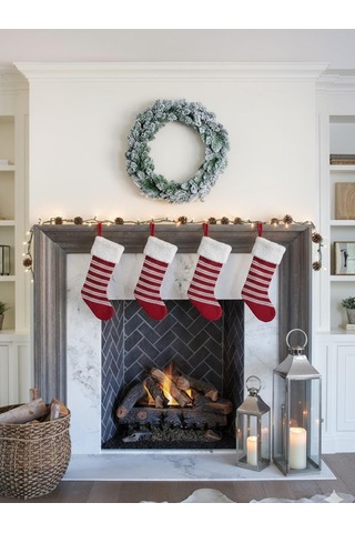 Innsbruck Yılbaşı Kapı Çelengi 75cm