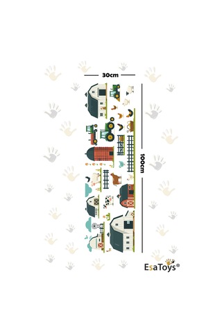 Çiftlik Temalı Çocuk Odası Sticker Seti