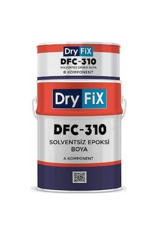 Dryfix Dfc-310 Solventsiz Epoksi Son Kat Boya 20 Kg Ral 7035 Açık Gri Diğer
