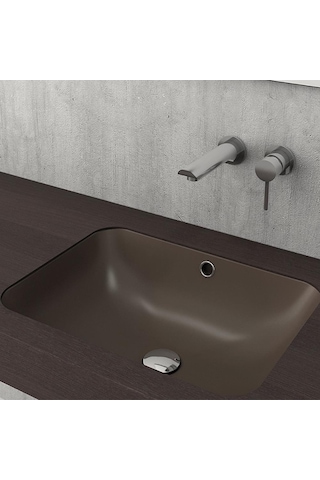 Bocchi Scala Tezgah Altı Lavabo 55 CM Mat Kahverengi 1006-025-012