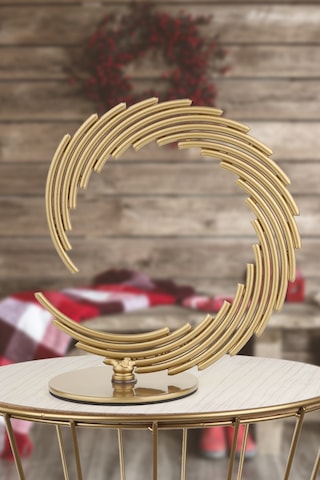 Begüsa Bakü Metal Aksesuar Biblo 18 Cm Eskitme