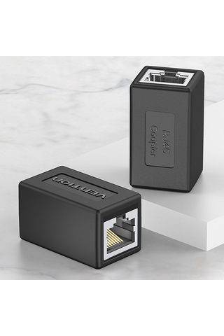 Suofeng Vention Cat.6 Ftp Rj45 Ağ Modülü, Gümüş Kaplama, Elektromanyetik Gürültü Engelleyici, Gigabit Hızlı Veri Aktarımı, Beyaz, 1 Adet