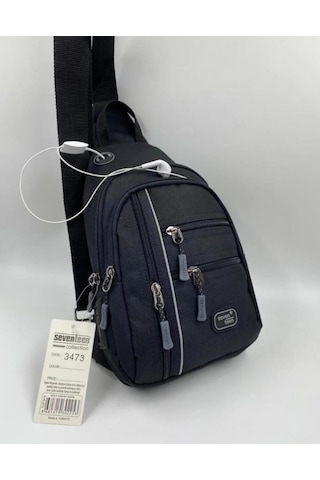 Ogdo - Tek Omuz Askılı Polyester Sırt - Göğüs Çantası - Body Bag - 3473 Sarı