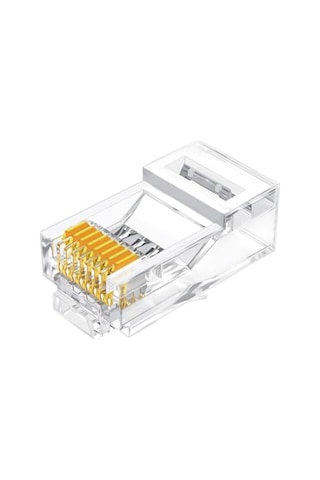 8p8c Ethernet Konnektörü Altın Kaplama 102 Adet