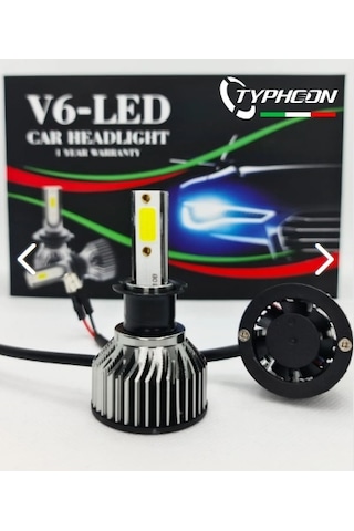Typhoon H3 Led Xenon Şimşek Etkili Beyaz Zenon
