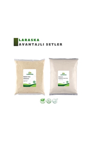 Glutensiz Un Seti Badem Unu 1kg Hindistan Cevizi Unu 1kg