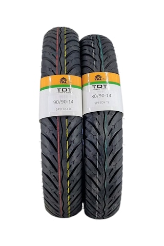 Honda Dio Lastik Takımı 90/90-14 Ve 80/90-14 Tl Tubeless - Dubleks Speedy