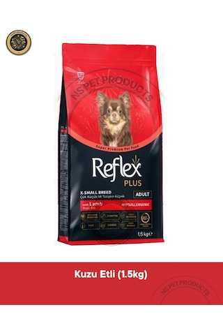 Reflex Plus Kuzu Etli Mini Ve Küçük Irk Yetişkin Köpek Maması 1,5 Kg