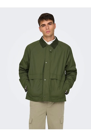 Only & Sons Onskosmo Jacket Otw Vd Haki Erkek Ceket 22031626 Haki