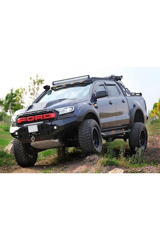 Ford Ranger Uyumlu Yedek Parça Off Road 2012-2021 Çelik Ön Tampon