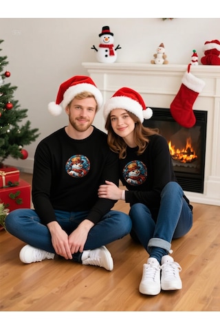 Ogc Kardan Adam Unisex Sweatshirt Siyah