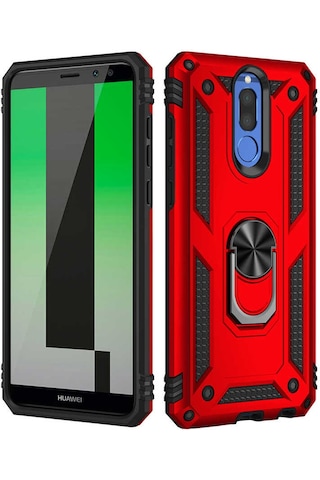 Zore Huawei Mate 10 Lite Kılıf Msra Vega Kapak - Mavi Mavi