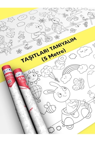 Taşıtlar Boyama Kağıdı