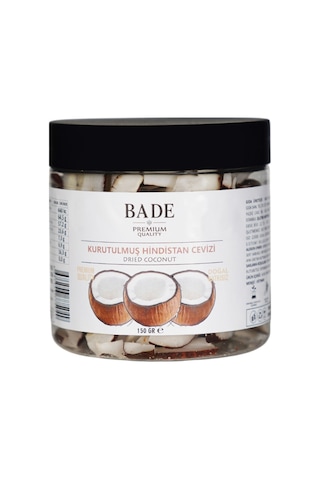 Hindistan Cevizi Kuru Meyve Cipsi - Şekersiz Katkısız Doğal Sağlıklı Atıştırmalık 150 Gr. 150 G