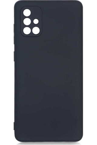 Samsung Uyumlu Galaxy A71 Kılıf Zore Mara Lansman Kapak Siyah