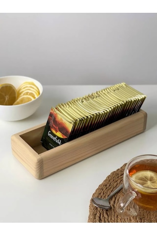 L.dom Çay Poşetleri Ve Sofralı Takımlar İçin Standlar 216287544 Açık Meşe