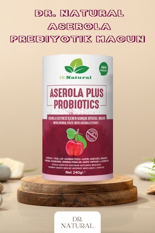 Dr. Natural Aserola Plus Aserola Eki İçeren Karışık Bitkisel Macun 240 G