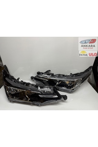 Toyota Corolla 2016 - 2018 Far Lambası Sağ-sol Takım Farba-ulo - Sağ-sol Takım 2 Far