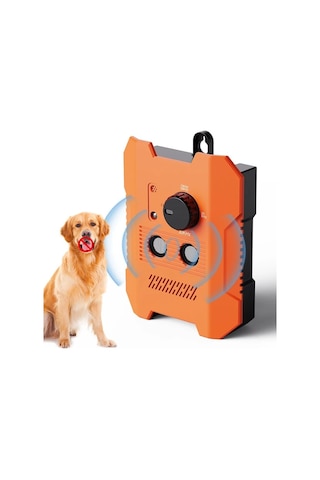 Willowhaven Soundwave Teknolojili Köpek Havlama Kontrol Cihazı Turuncu Tek Boyut 15.24 Metre Etkili Tüm Irklar Çoklu Mod İçin Dış Mekan Uygun