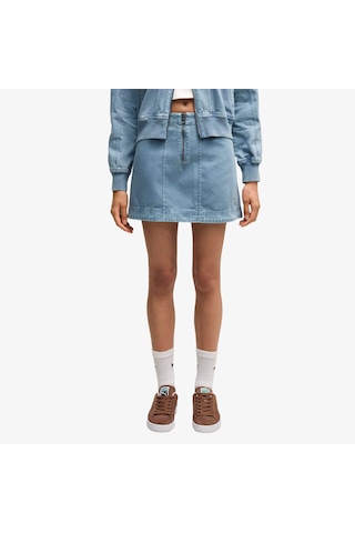Puma Future Archive Washed Kadın Mavi Etek 636679 Çok Renkli