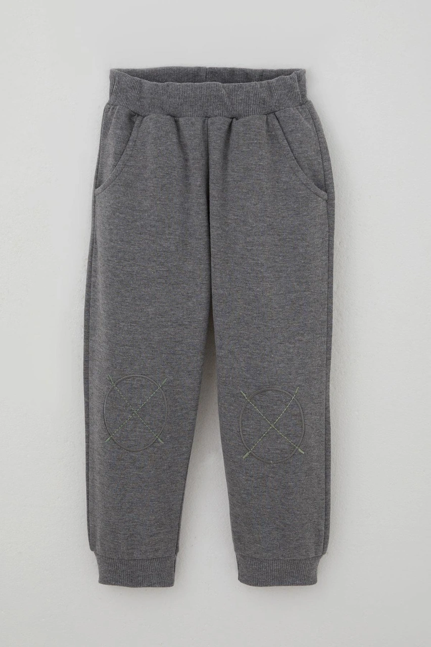 Breeze Erkek Çocuk Eşofman Takımı Sevimli Ayıcık Nakışlı 1-4 Yaş, Haki Yeşil Haki Yeşil