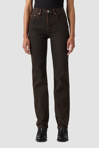 Levi's 501 Over A Cup Str Browns Kadın Jean-24602 Kahverengi