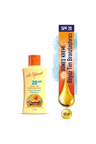 Eda Taşpınar SPF 20 Beyaz Ten Bronzlaştırıcı 50 ML