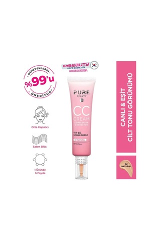 Spf50 Pa+++ Natural 02 Cc Cream 30 Ml Genel