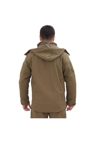 Terrien Özel Seri Avcılık Kıyafeti Günlük Giyim Mevsimlik Giysi Single Sword Softshell Kışlık Erkek Mont Çok Renkli