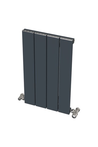 Alüminyum Radyatör 60x36 4 Dilim Antrasit Ral7016 Hestia