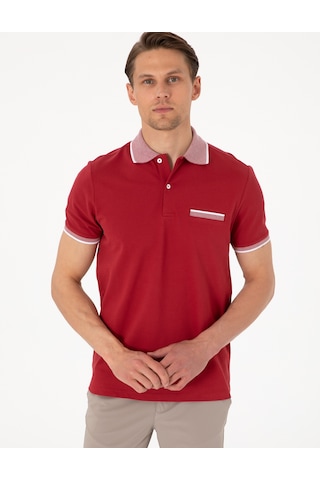 Pierre Cardin Erkek Nar Çiçeği Tişört 50307562-vr239 Nar Çiçeği