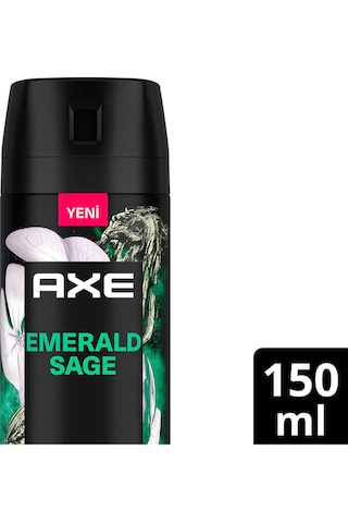3 Adet Axe Premium Deodorant Emerald Sage 150 Ml