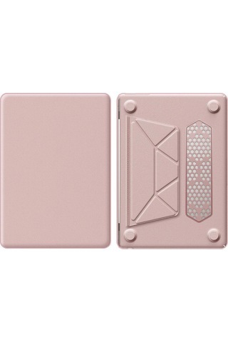Apple Macbook Uyumlu Pro 14 2021 Macbook Uyumlu Deri Kapak - Pembe Çok Renkli