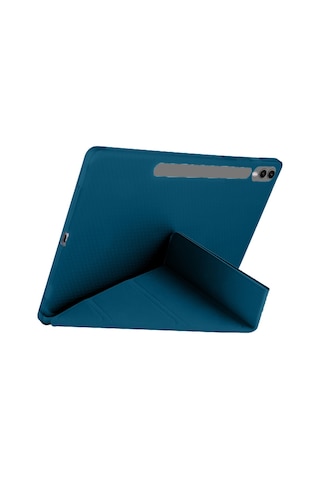 Samsung Galaxy Tab S10 Plus X820 12.4 İnç Katlanabilir Kalemlikli Standlı Akıllı Kılıf Kapaklı Kılıf