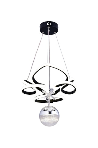 Hale Tek Top Siyah Avize Siyah