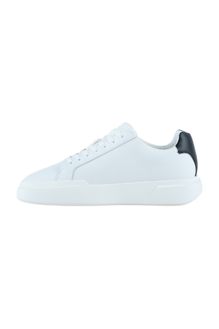 Calvin Klein Chunky Cupsole Erkek Beyaz Deri Ayakkabı Ym0ym01344-01w Beyaz
