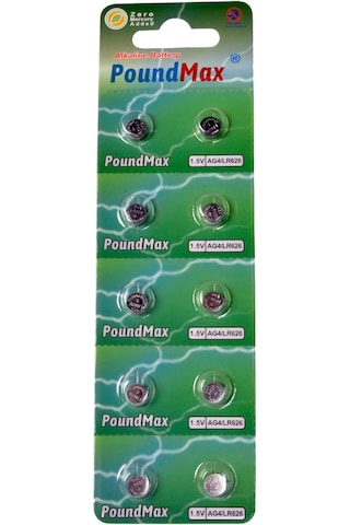 20 Adet Ag4 376 377 Sr626 Sr626sw Lr66 1.5v Poundmax Düğme Pil, Alkalin Saat Pili, Çocuklara Dayanıklı Ambalaj, Küçük Elektronik Cihazlar İçin,ölçüm Cihazları Ve Hesap Makineleri 2x10 Adet